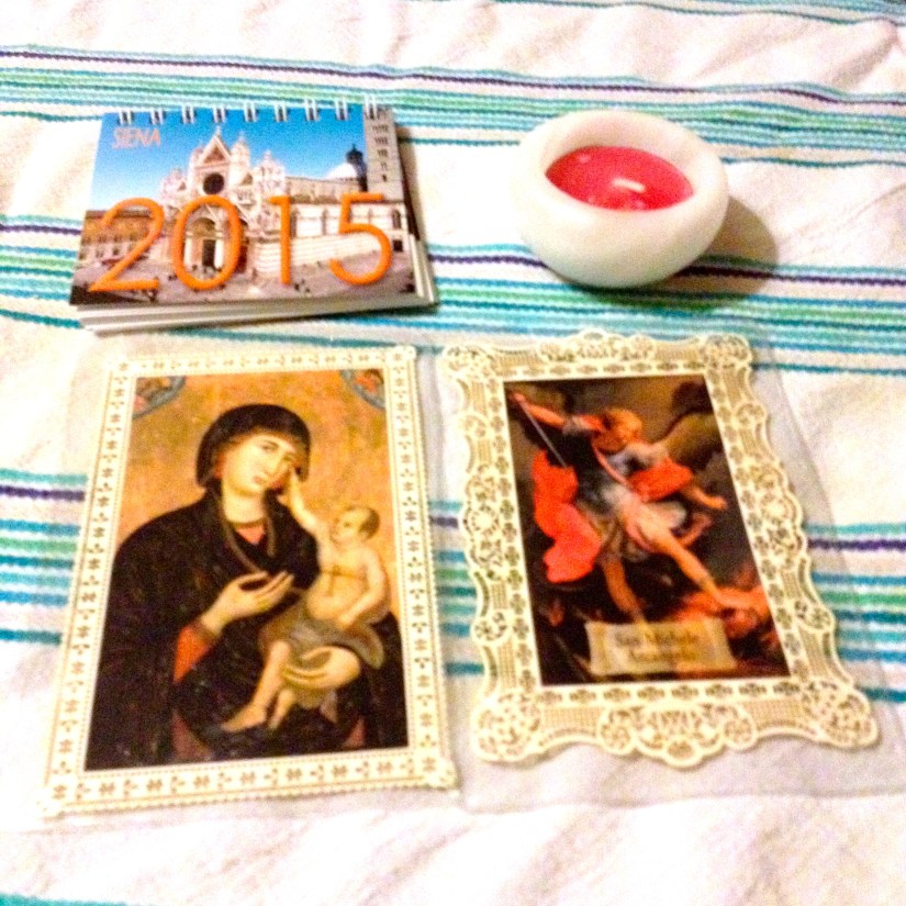 cadeaux ramenés d'Italie