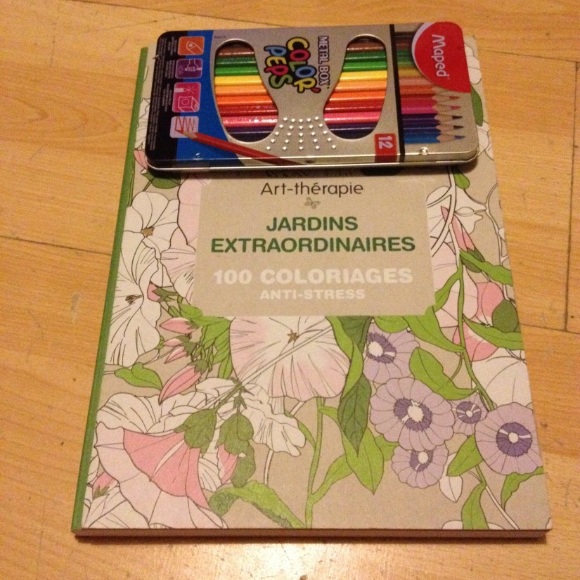 livre coloriages anti-stress