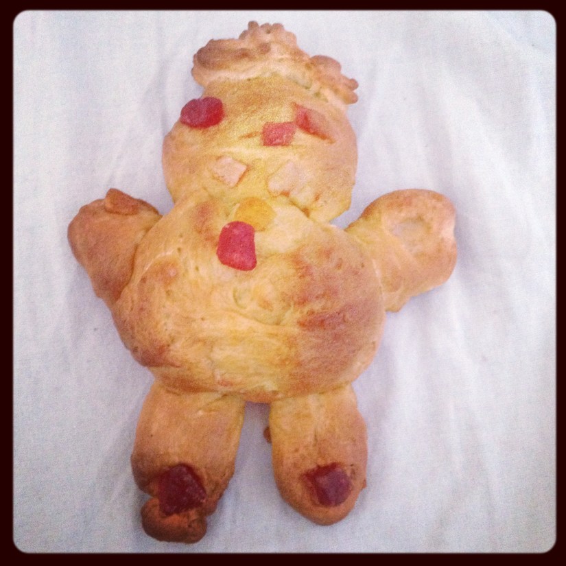 Bonhomme en brioche