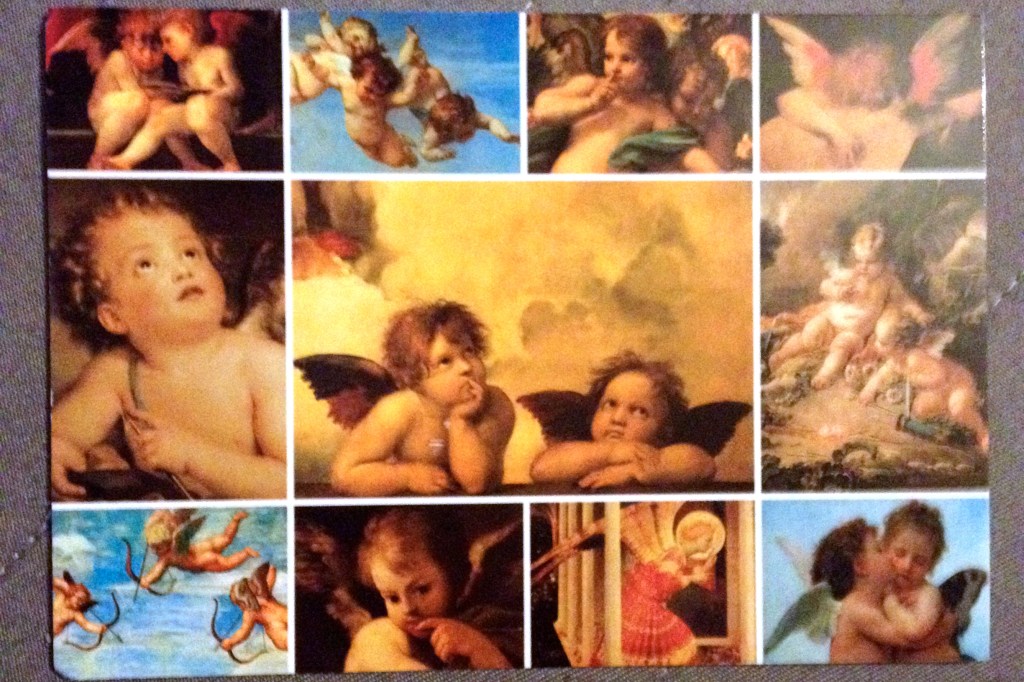 Carte postale anges