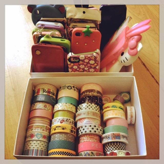 Masking tapes, coques iPhone