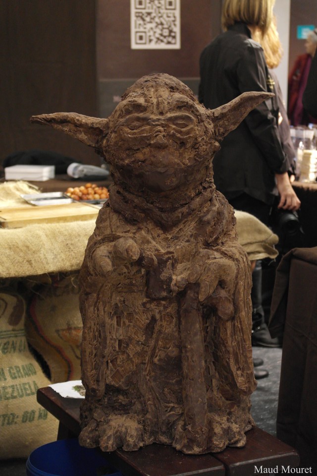 Yoda en chocolat