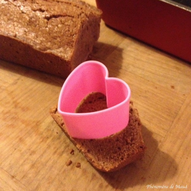 cake avec coeur en chocolat 2