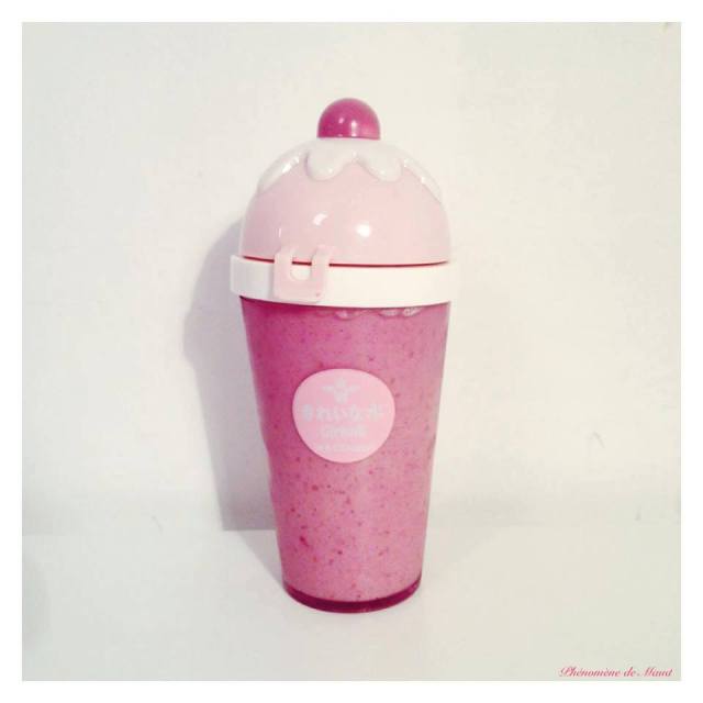 milk shake framboises