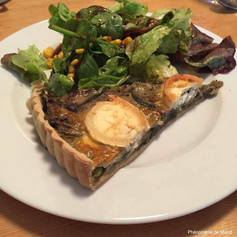 tarte legumes formage de chevre