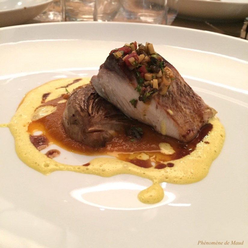 bonite et fenouil confit lait de coco et curcuma fabrice bonnot