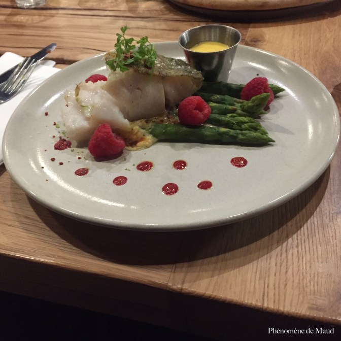 poisson et légumes rocky pop