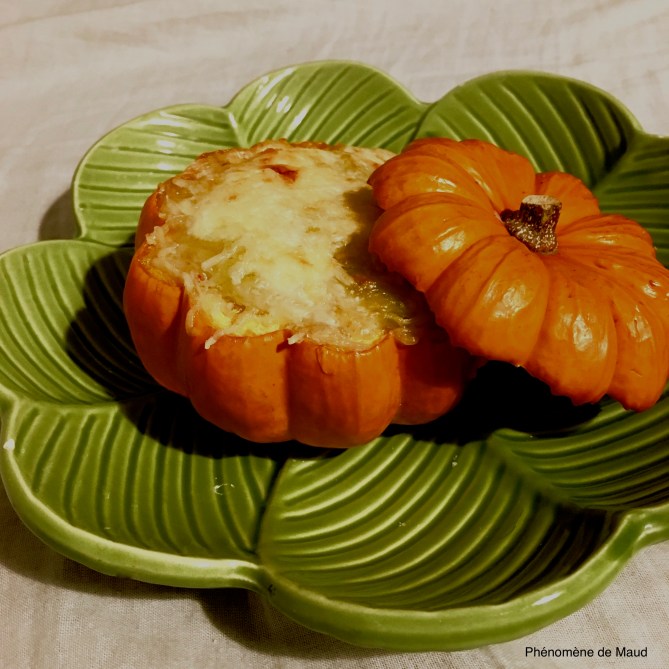 gratin de ravioles de romans dans mini courge jack be phenomene de maud little