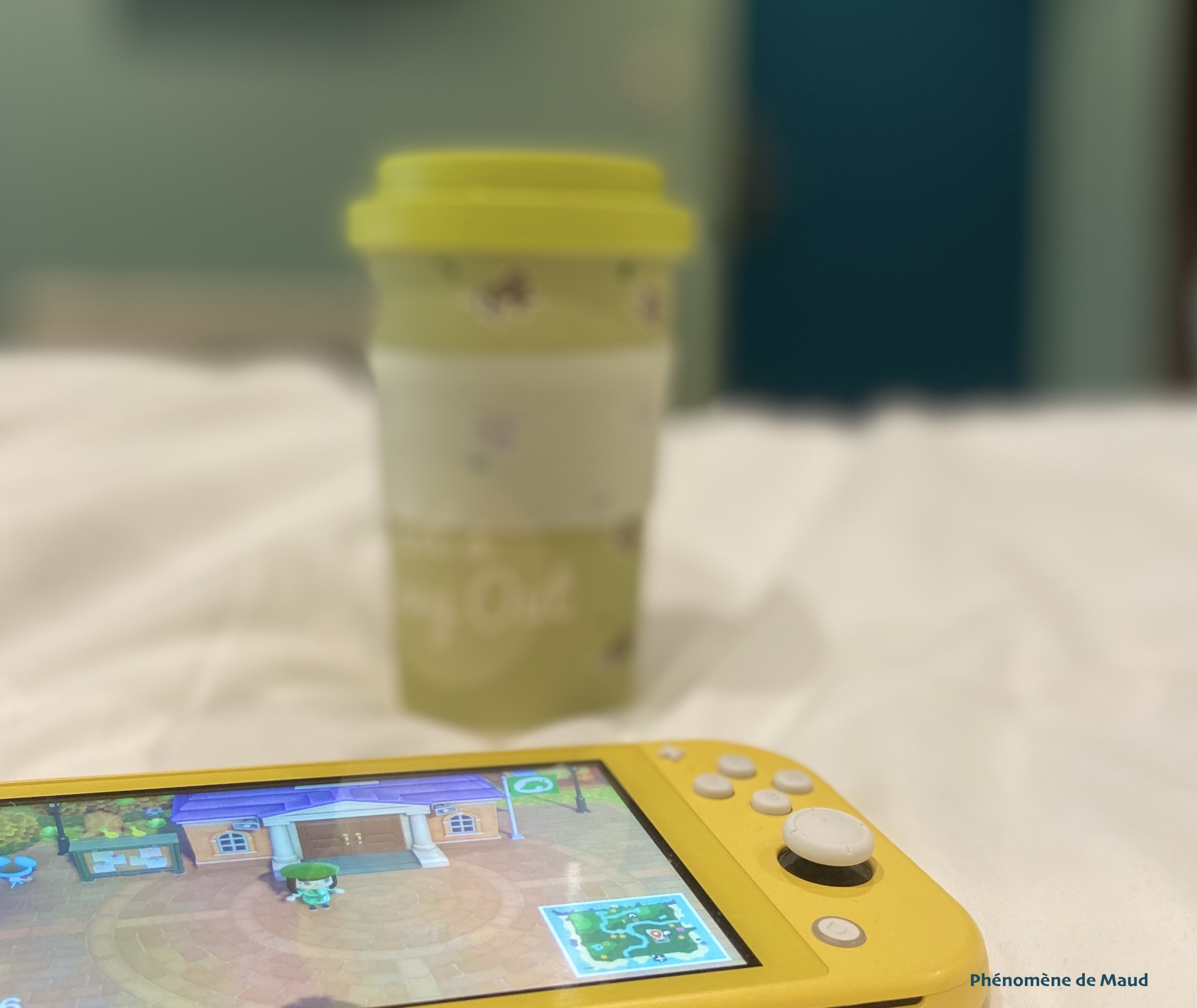 console mug verre boisson chaud phenomene de maud