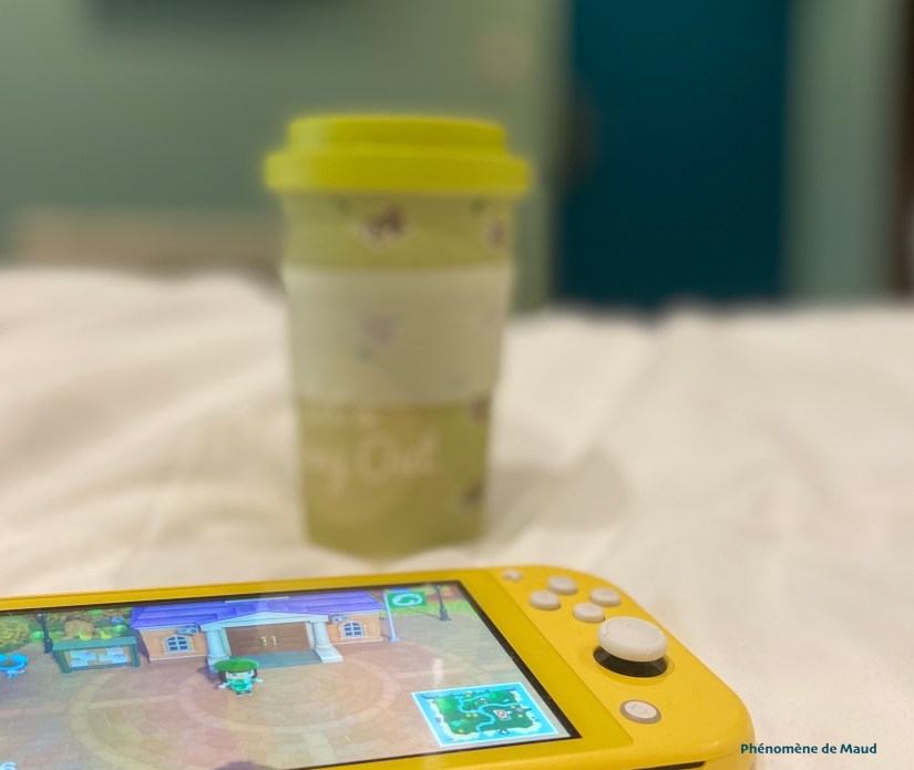 console mug verre boisson chaud phenomene de maud