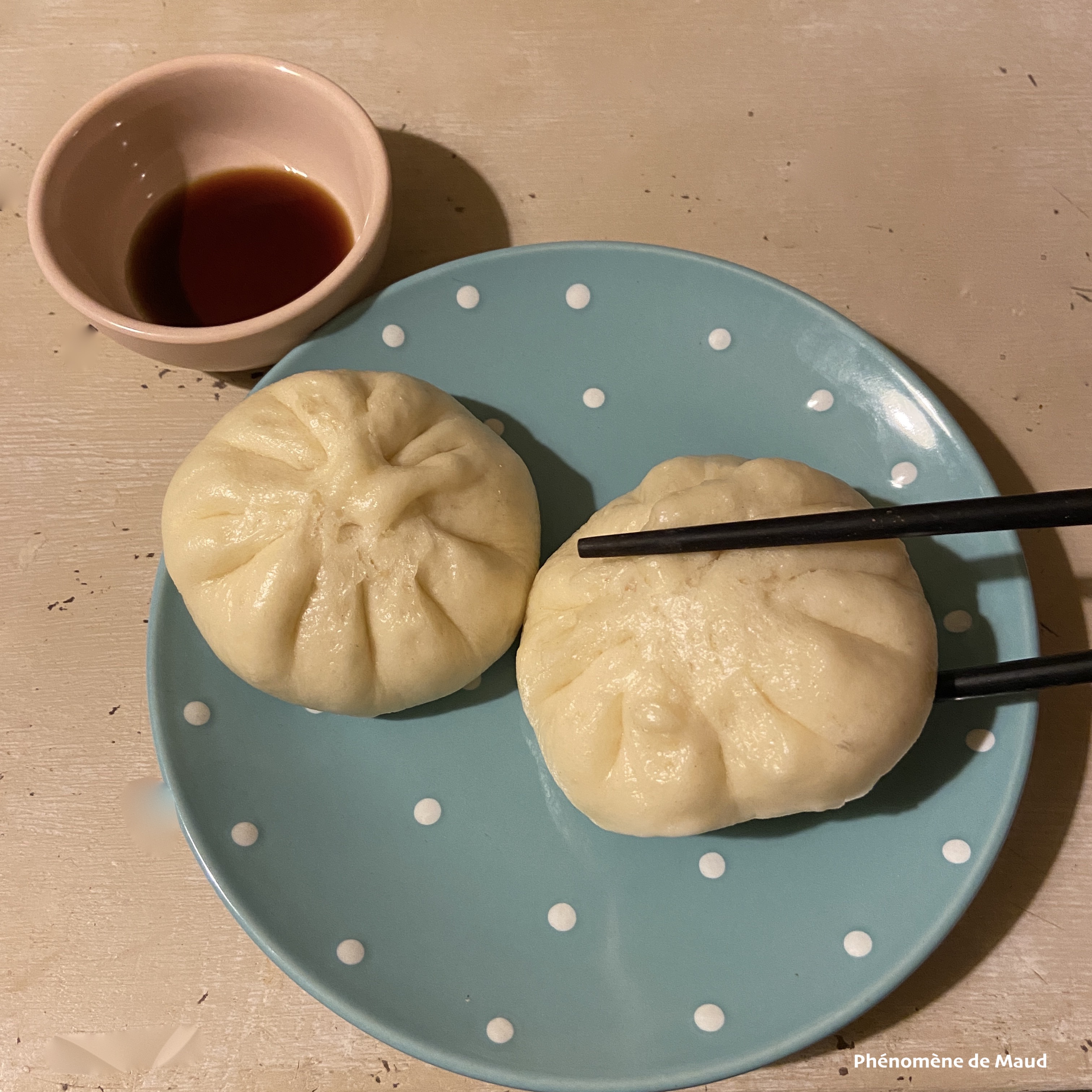 brioche cuite à la vapeur