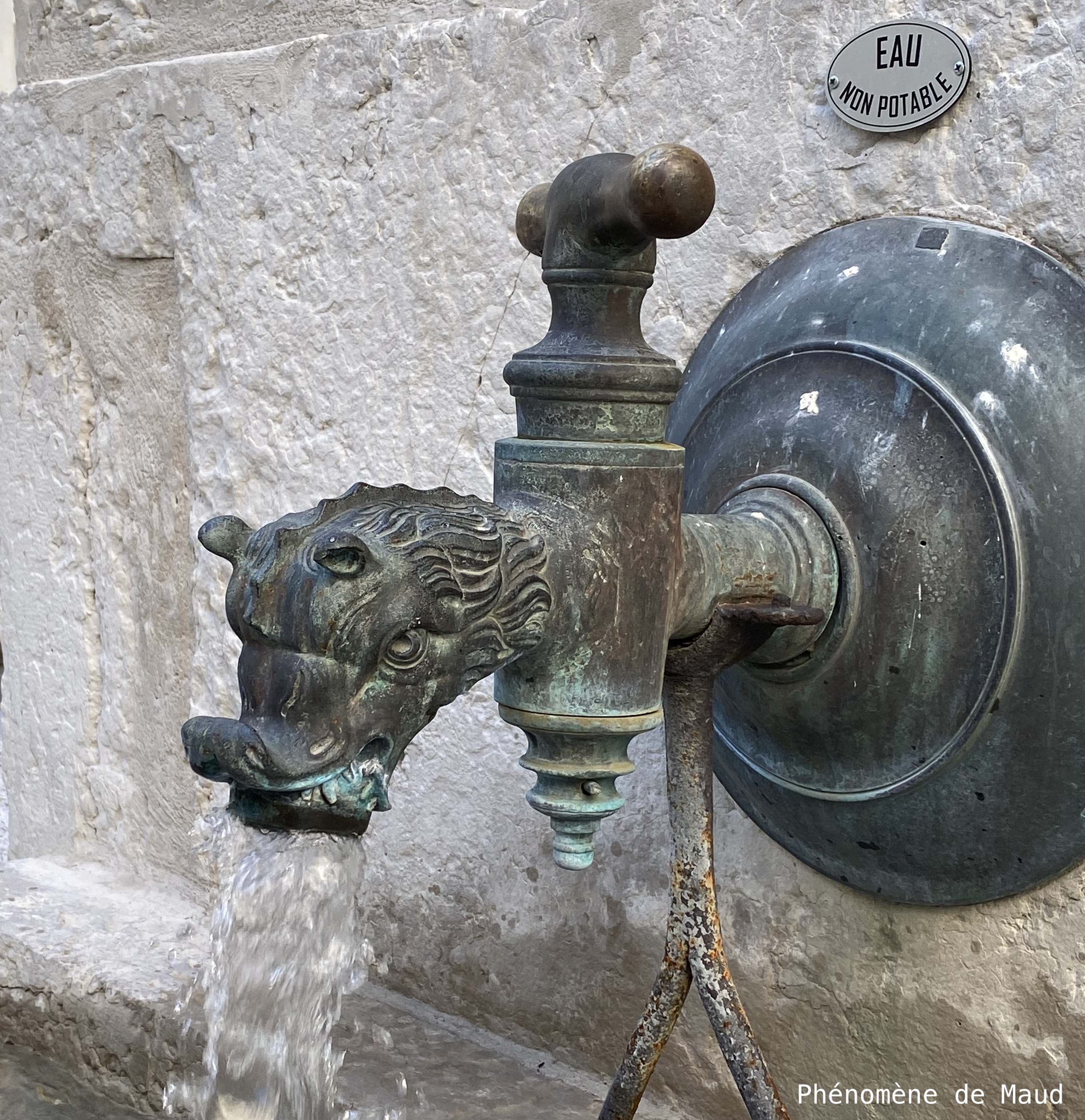 fontaine hôtel Dieu