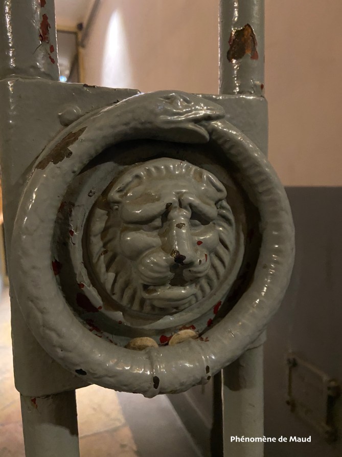 lion sur portail lyon