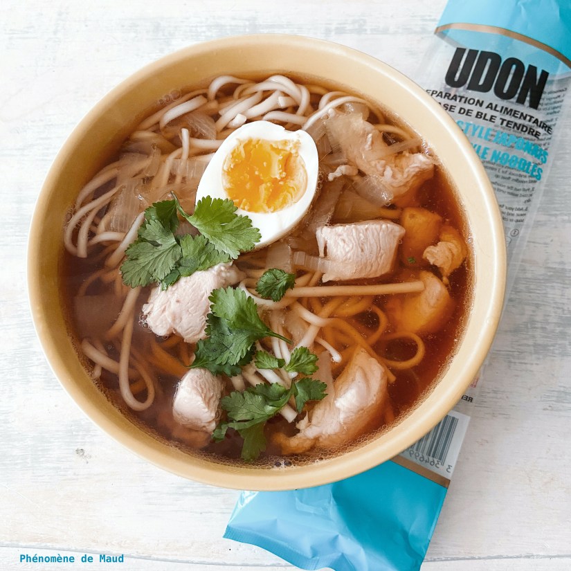 Ramen au poulet phenomene de maud