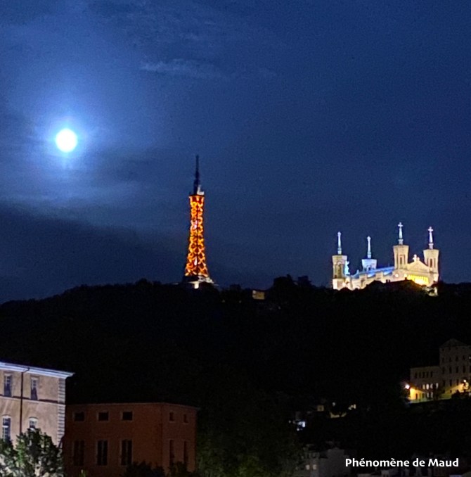 super lune Lyon