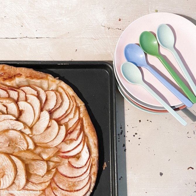 tarte fine aux pommes